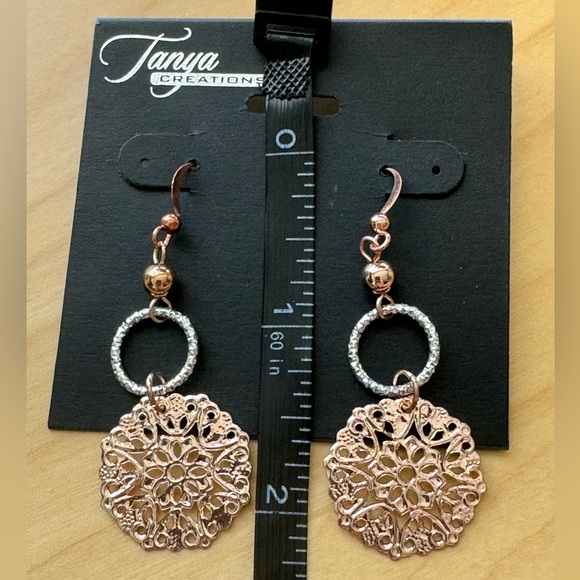 High-End Department Store Designer One of Kind Statement Earrings - Picture 3 of 5